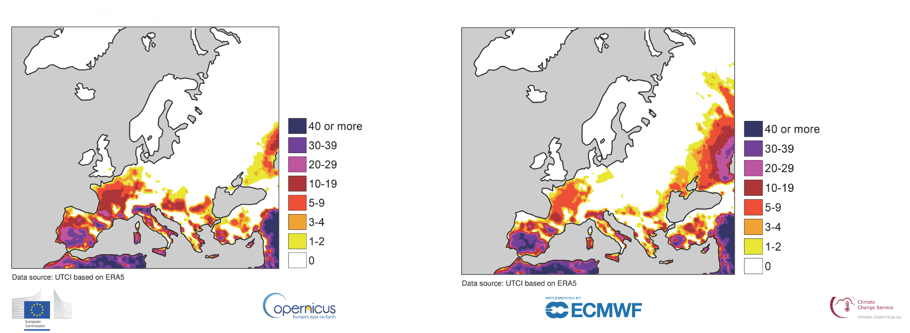 Récord de &#39;estrés térmico&#39; en el sur peninsular durante el verano de 2020
