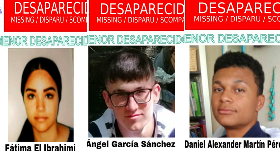 Buscan a varios menores de edad desaparecidos desde hace varios días