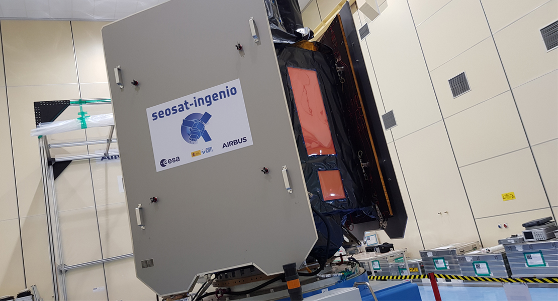 El satélite español Ingenio parte a Kourou para ser lanzado en noviembre