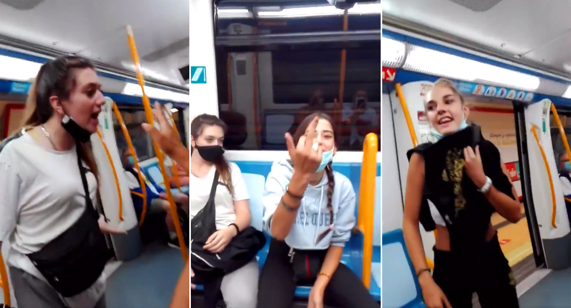 Ya han detenido a dos de las menores por la agresión racista en el metro de Madrid