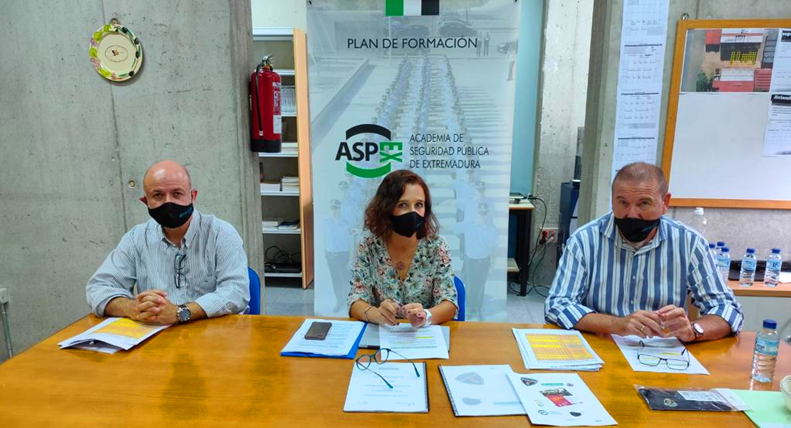 Ingresan 74 nuevos policías en la Academia de Seguridad Pública de Extremadura