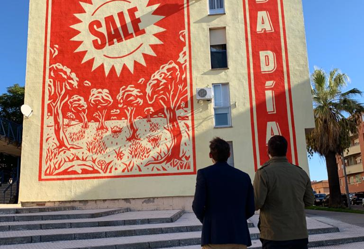 El alcalde de Cáceres destaca el esfuerzo para regenerar Aldea Moret