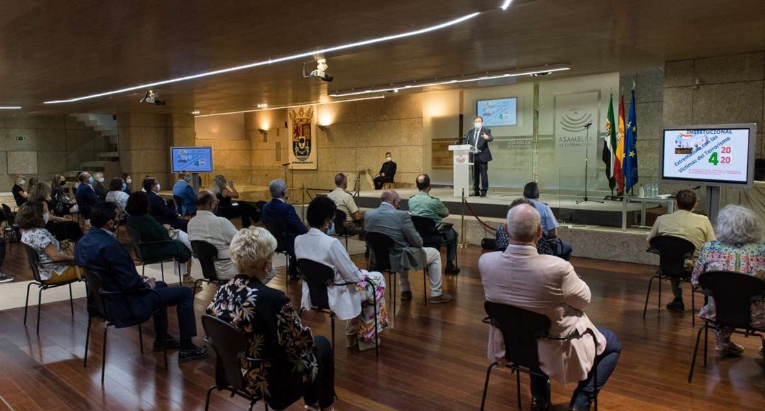 Acto en memoria de las víctimas del terrorismo