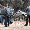 Imágenes del dispositivo de búsqueda en la finca de Monesterio (Badajoz)