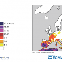 Récord de 'estrés térmico' en el sur peninsular durante el verano de 2020