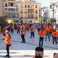 Los hosteleros de Badajoz se concentran: “STOP acoso” a los negocios