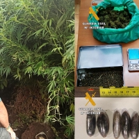 La Guardia Civil actúa contra el tráfico de drogas en varios puntos de la provincia de Cáceres