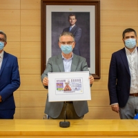 ‘La Velá’ en honor de la Virgen de las Cruces, patrona de Don Benito, en el cupón de la ONCE