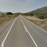 Obras de mejora en la EX-344 a su paso por Hornachos