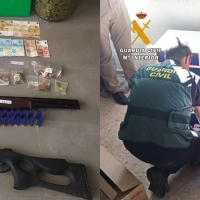 Desmantelan dos puntos de venta de drogas en la provincia de Cáceres