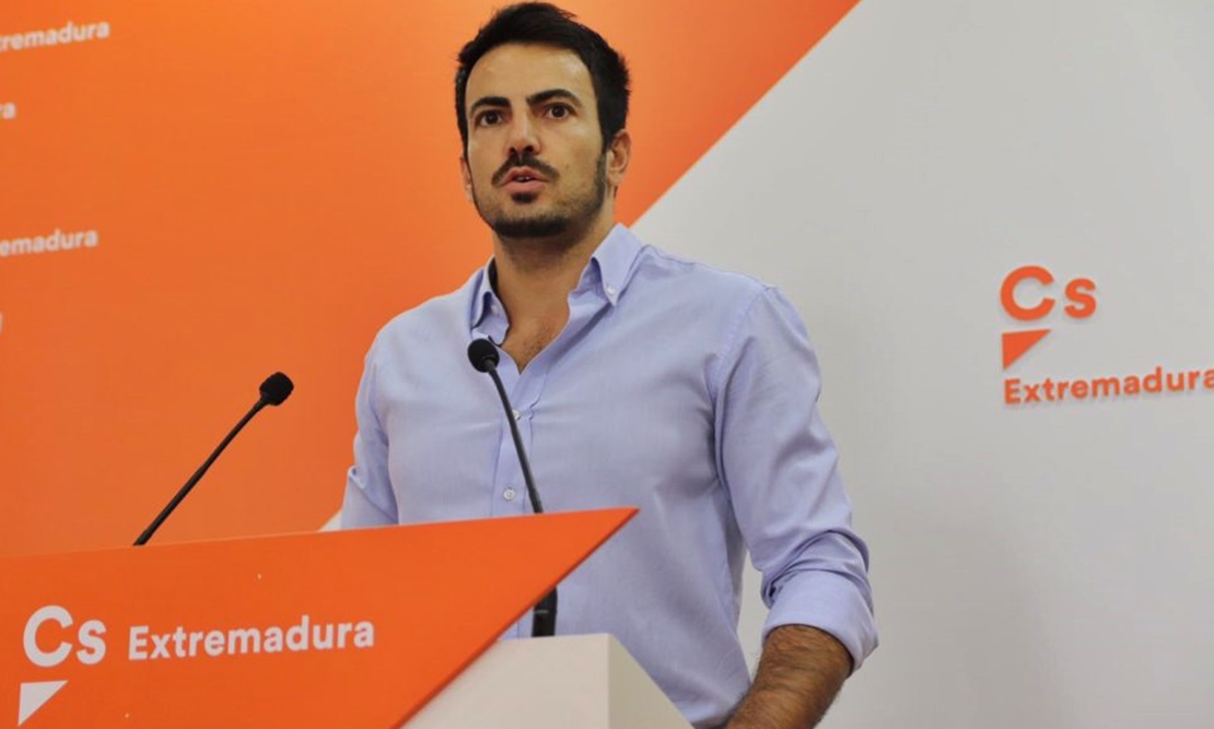 Ciudadanos ratifica a David Salazar como coordinador autonómico de Extremadura