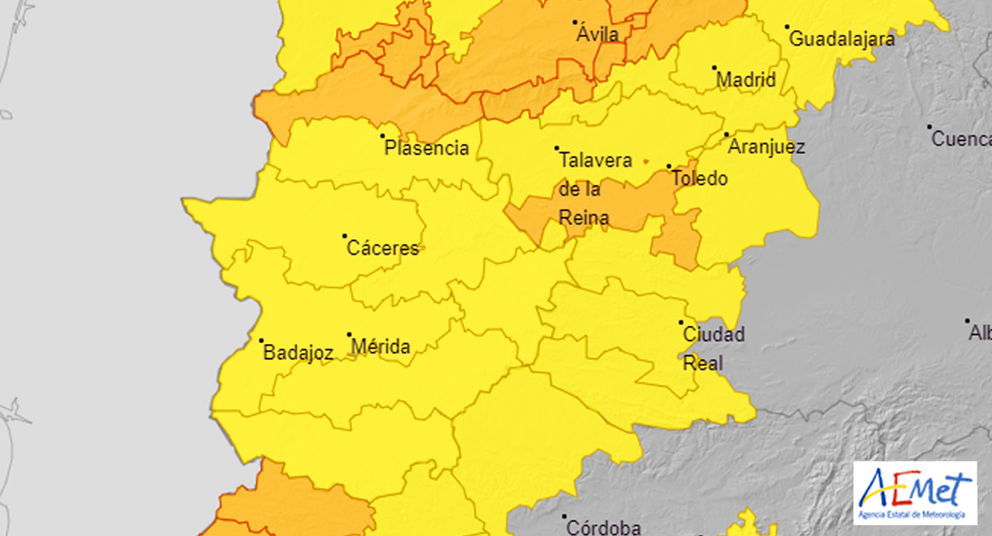 ALERTA: Los vientos podrían alcanzar esta tarde los 100 km/h en Extremadura