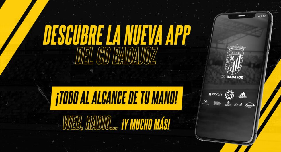 El CD. Badajoz crea una App móvil para todos sus aficionados