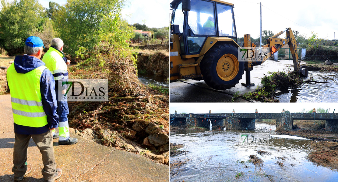 Las intensas lluvias provocan inundaciones en varios arroyos y riberas de la zona de los Baldíos