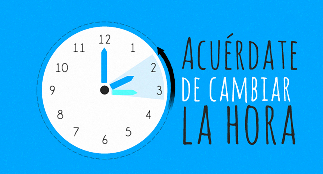 Finaliza el horario de verano y toca cambiar de hora los relojes