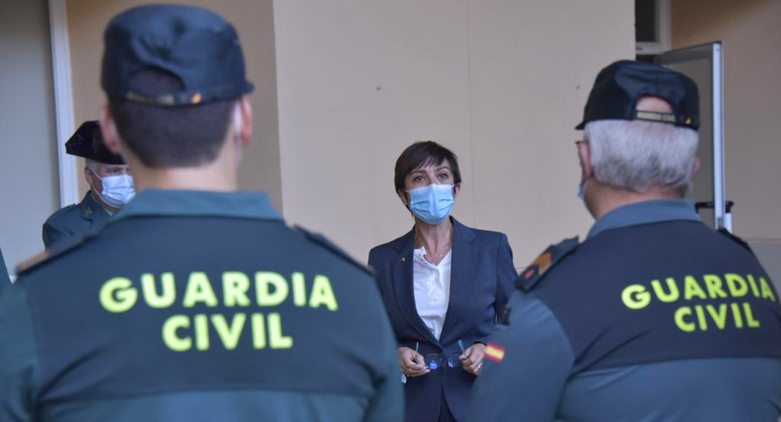 La Directora General se reúne con los responsables de la Guardia Civil en Extremadura