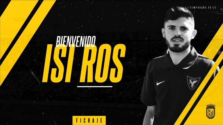 El C.D.Badajoz hace oficial la incorporación del jugador Isi Ros