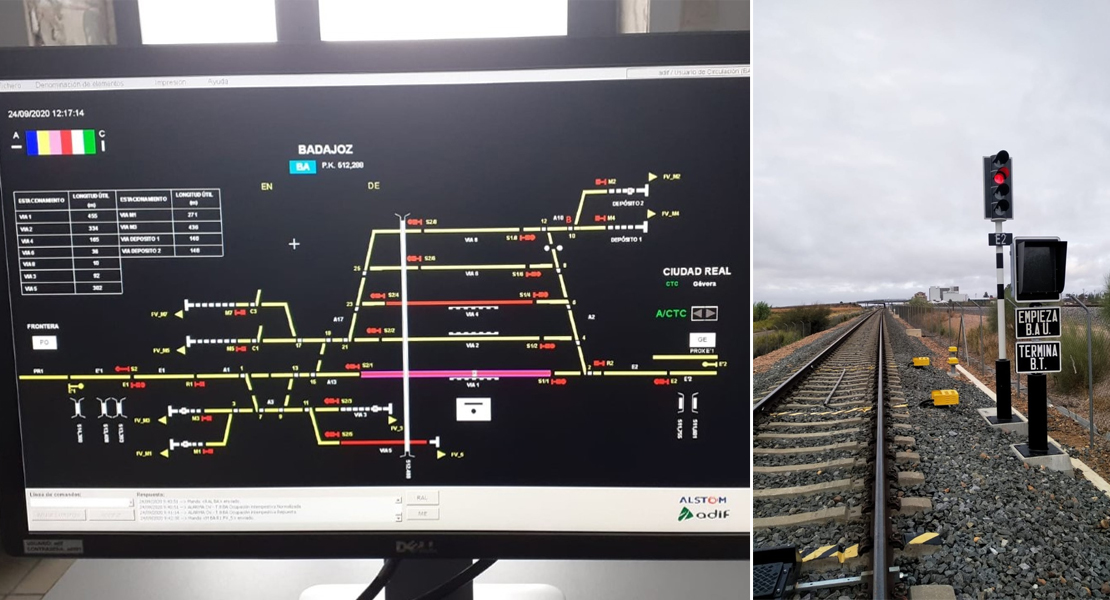 Nuevas tecnologías para las estaciones de Mérida, Guadiana y Badajoz