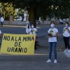 Protestas ante el proyecto mina de uranio: &quot;La Extremadura vacía no se llena desenterrando nuestra tierra&quot;