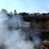 Un incendio afecta a varias parcelas en la Urbanización Las Rozas (Badajoz)