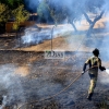 Un incendio afecta a varias parcelas en la Urbanización Las Rozas (Badajoz)