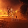 Incendio cercano a Las Vaguadas. Los vecinos muestra su malestar