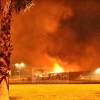 Incendio cercano a Las Vaguadas. Los vecinos muestra su malestar
