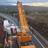 Accidente de tráiler en la Nacional 435 (Badajoz)