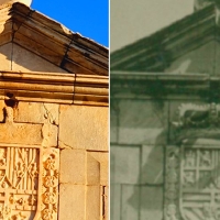 VOX exige reconstruir la corona del escudo de Puerta del Pilar "destruida durante la II República"