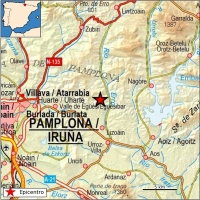 Un terremoto sacude Navarra y se deja notar en varias zonas