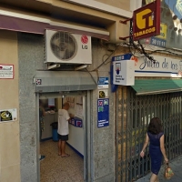 Un boleto premiado de la Lotería Nacional vendido en la calle Santa Eulalia