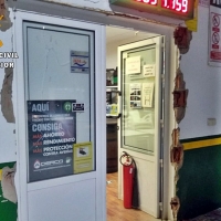 Detenido uno de los autores del robo en la estación de servicios de Pallares (Badajoz)