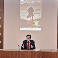 Una innovadora carrera por la vía verde une las provincias de Cáceres y Badajoz