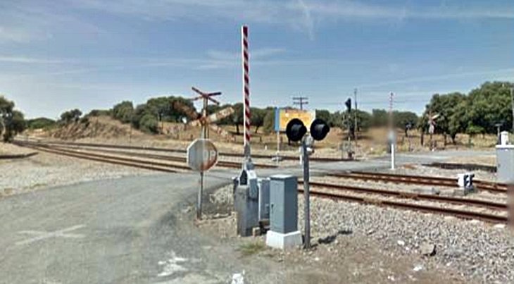 Suprimen un paso a nivel próximo a la estación de Monfragüe