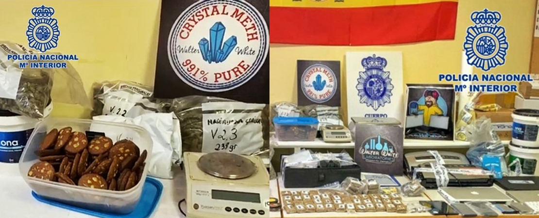 La Policía Nacional desmantela un grupo criminal que exportaba droga camuflada
