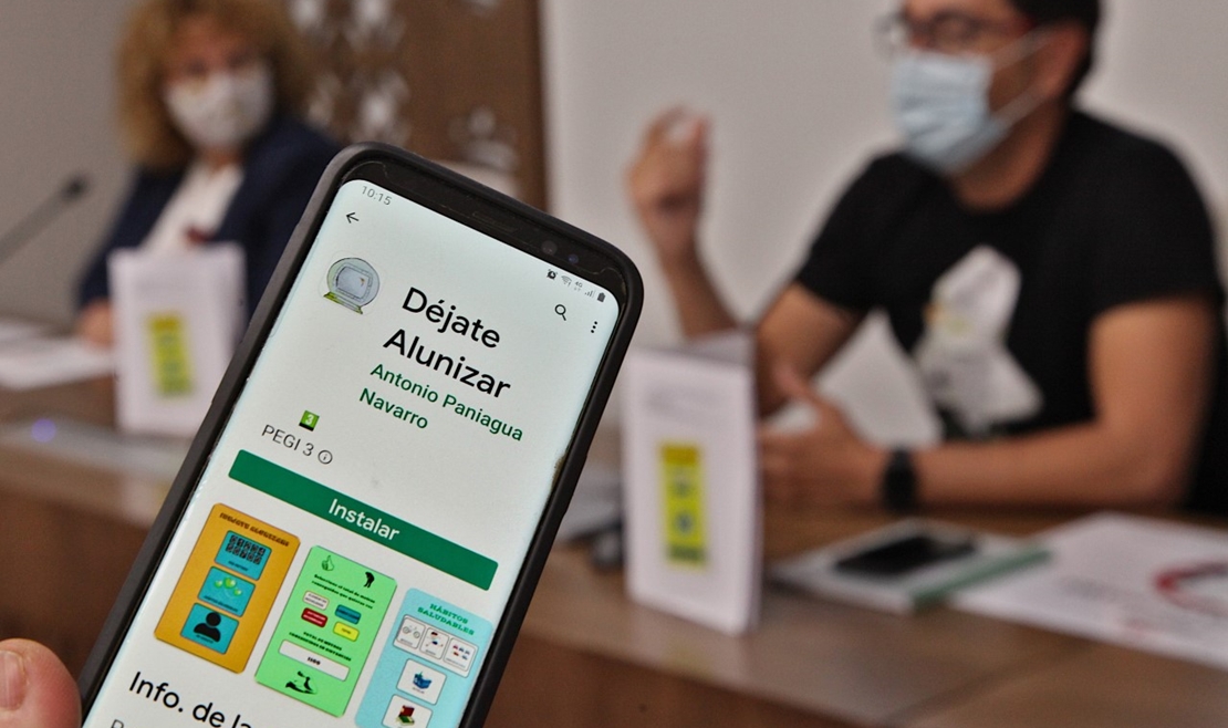 El alumnado extremeño disfruta de la nueva App “Déjate alunizar”