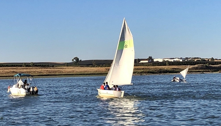 Éxito del proyecto de Navegación a Vela en Alqueva