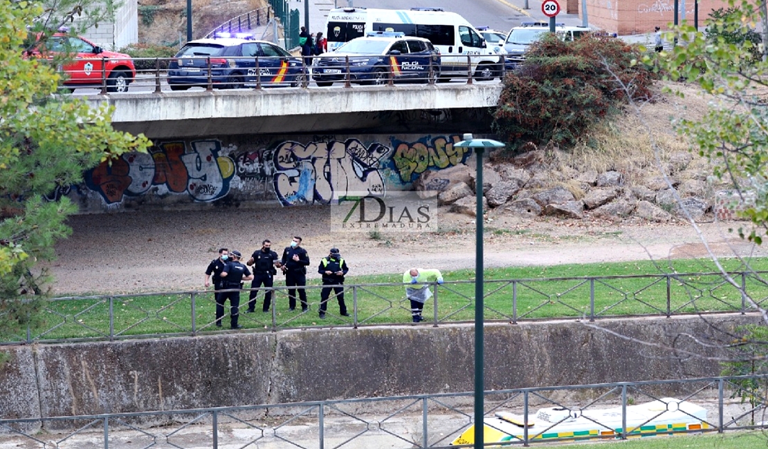 Rescatan a una mujer del arroyo Calamón en Badajoz