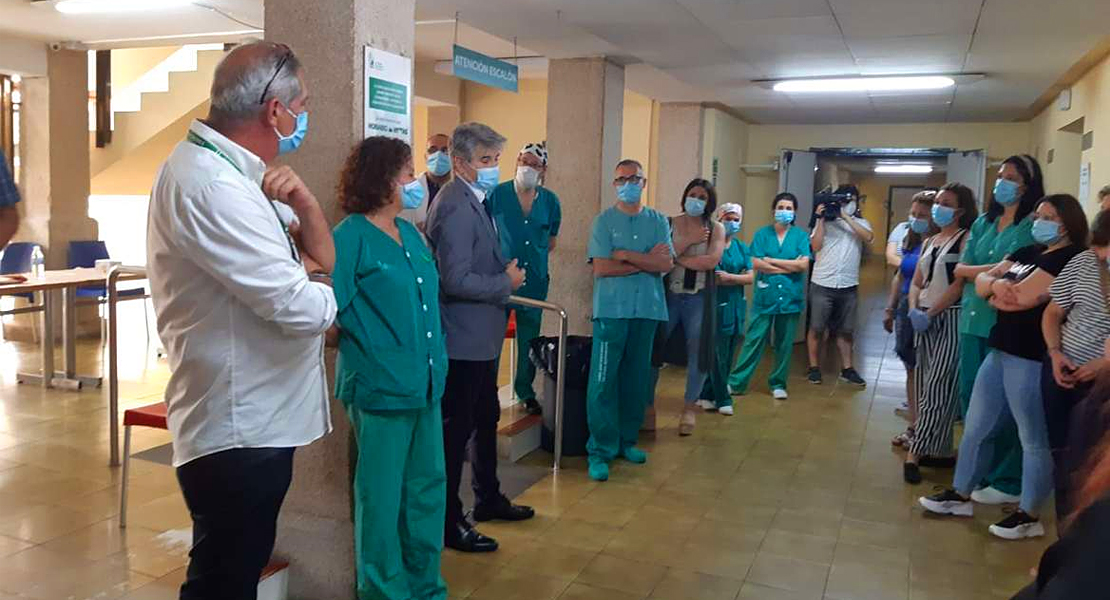 El Hospital Virgen de la Montaña abre una planta para pacientes Covid