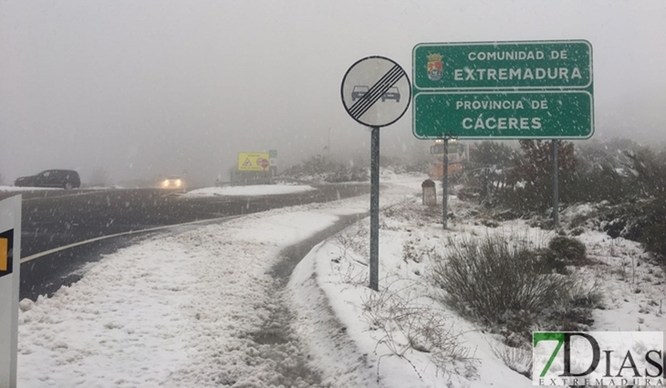 Extremadura hace frente a las condiciones adversas durante el invierno en las carreteras