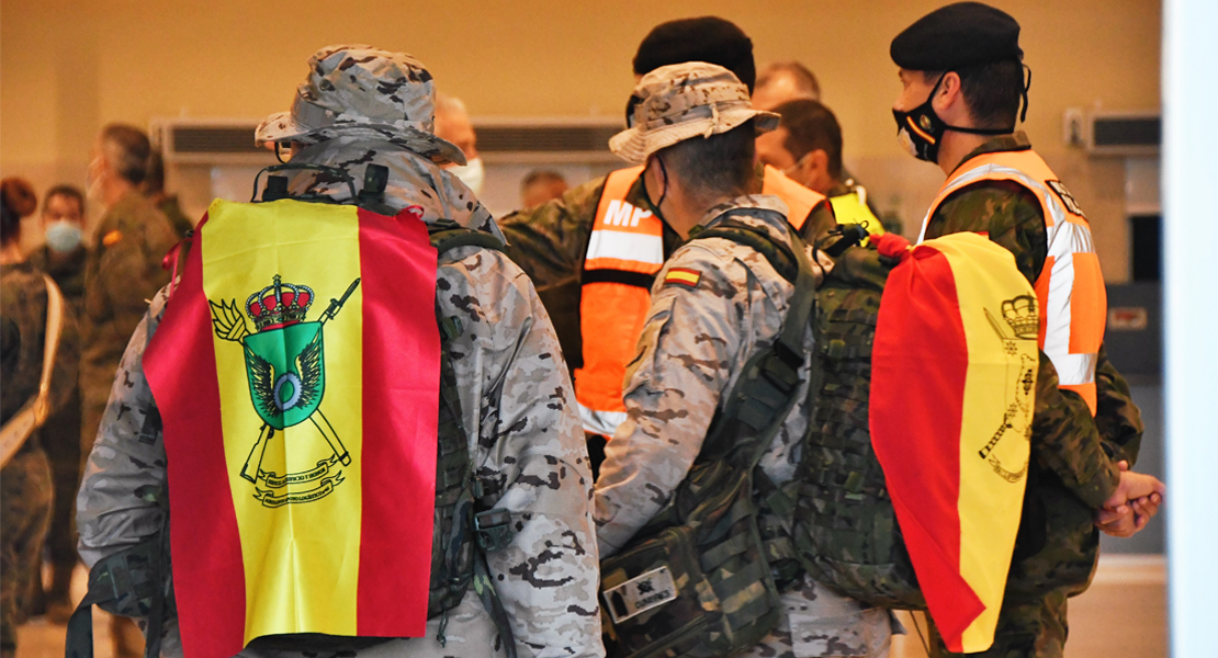 Militares de la Brigada &#39;Extremadura&#39; XI parten hacia Mali tras una cuarentena de dos semanas