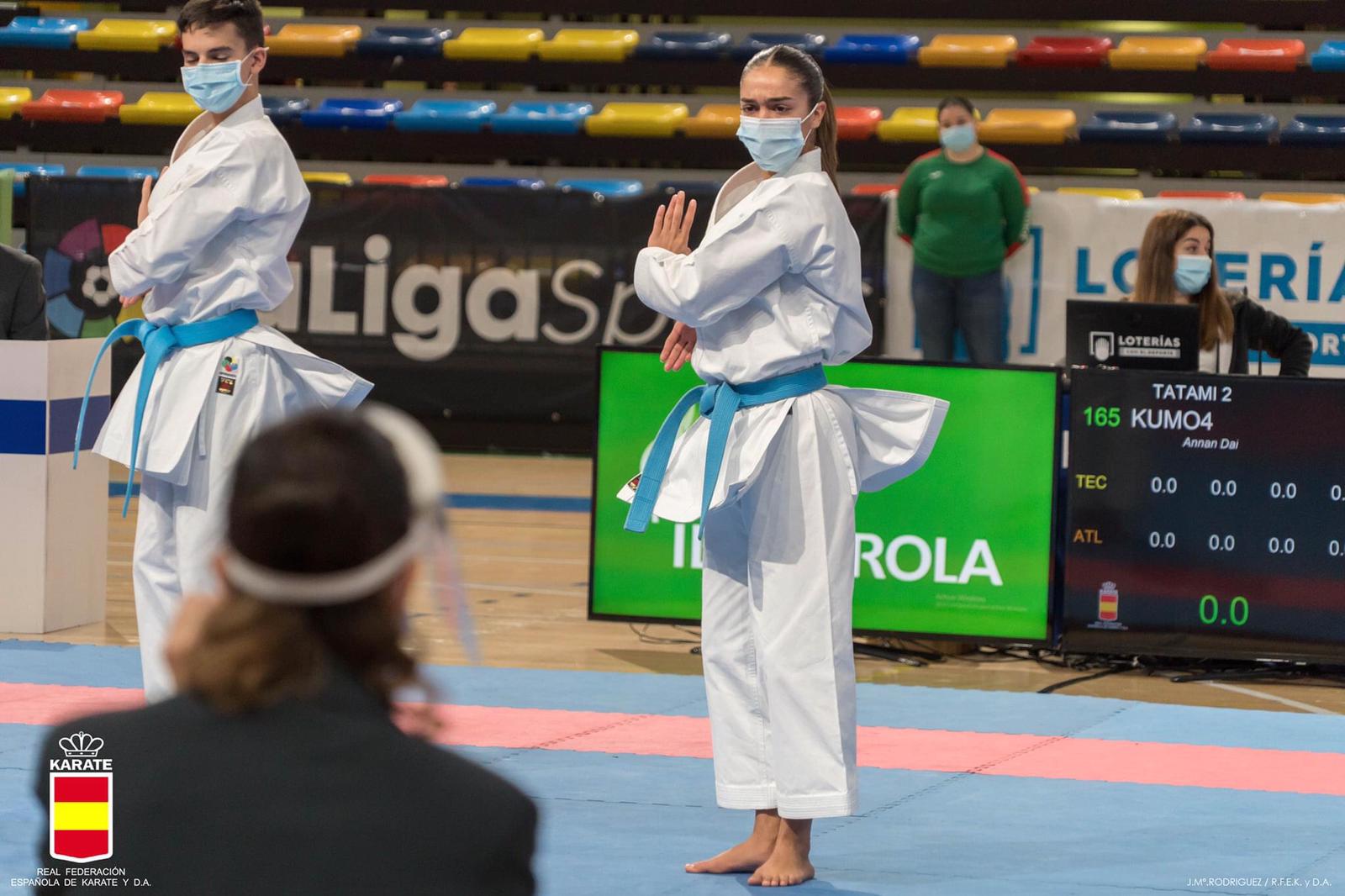 La extremeña Paola García se proclama campeona del campeonato de España de clubes