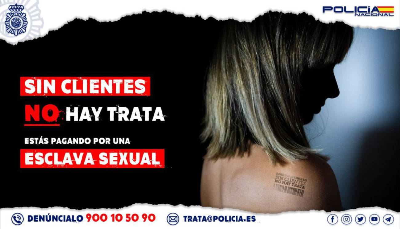 Liberan a tres mujeres víctimas de trata de seres humanos con fines de explotación sexual