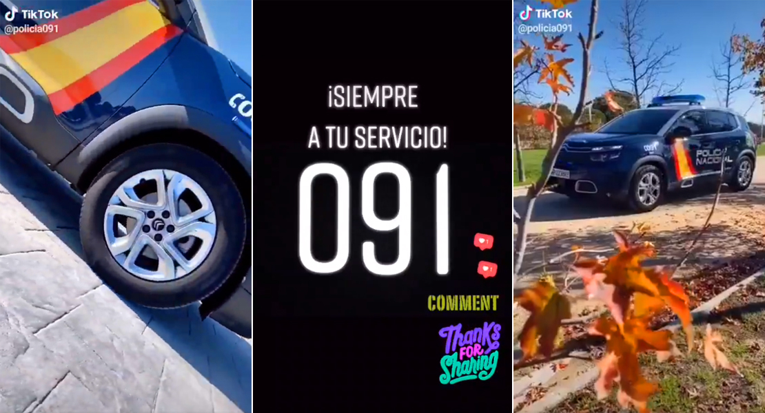 El Tik Tok de la Policía Nacional que ya rula por las redes