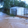 La fuerte lluvia ocasiona varios cortes en la carretera EX-110