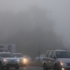 Badajoz amanece con intensas nieblas