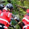 La tormenta deja numerosos destrozos en Badajoz y Gévora