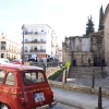 Manifestación de la hostelería emeritense por las calles de la capital