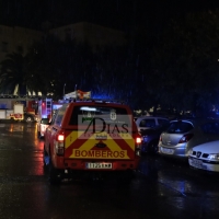 Los Bomberos intervienen en un incendio de vivienda en Badajoz