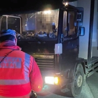 Un camionero da positivo en cinco drogas en un control de carretera